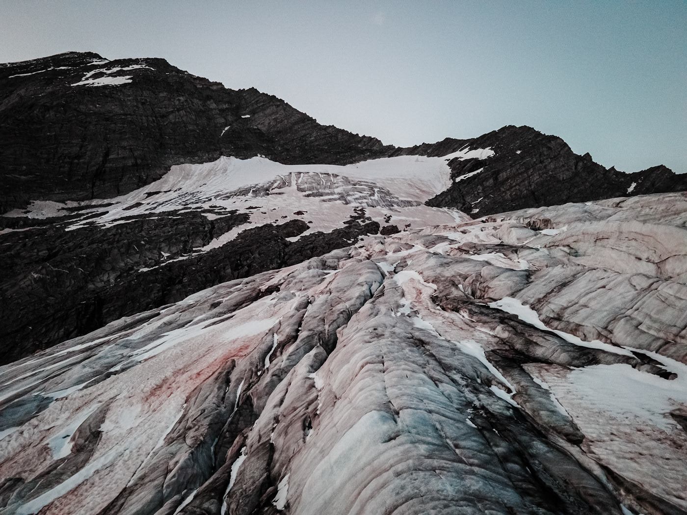 glacier ice Landscape mountains Photography  sunset winter