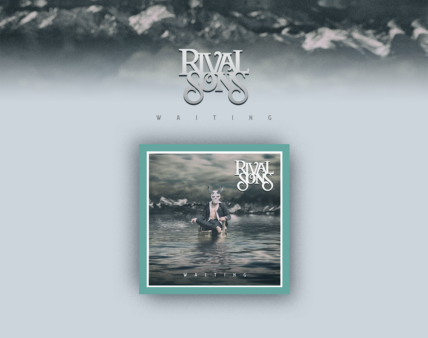 CD cover Album rock vinil Rival Sons cd cover 3D wintercroft photoshop