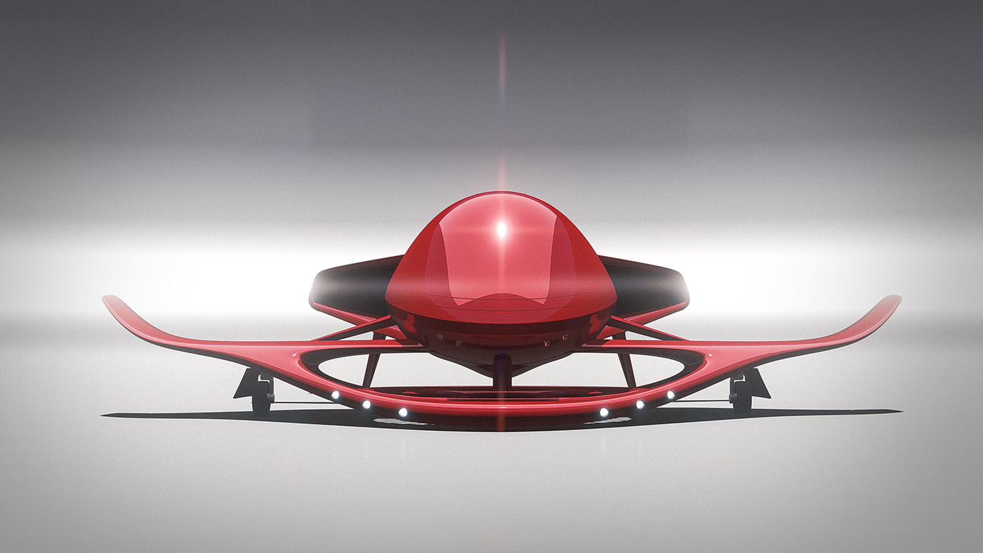 concept aviation Aircraft drone car fight future electric Space 