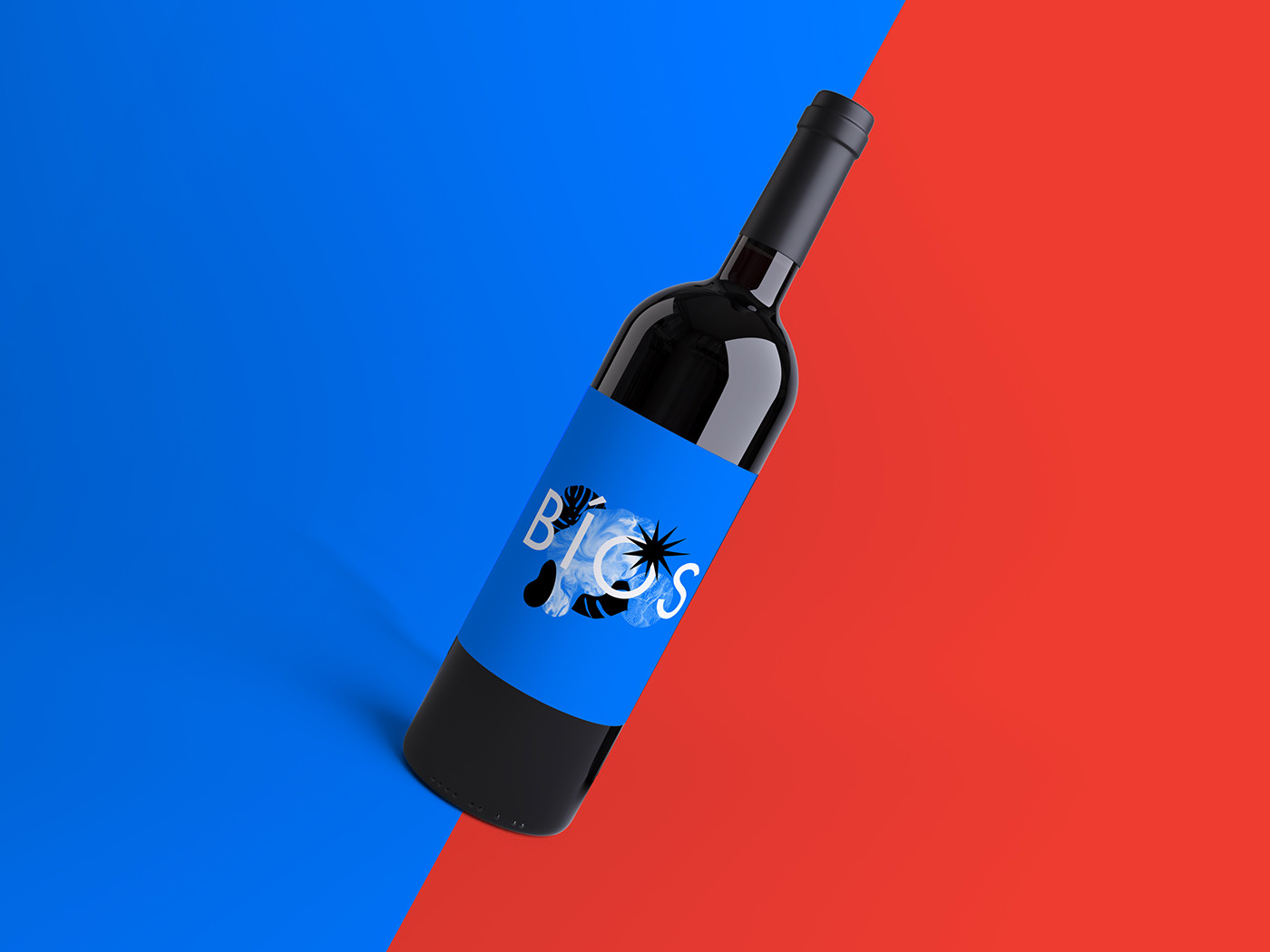 ILLUSTRATION  graphisme graphic design  bios etiquette Label wine label vin étiquette vin collage