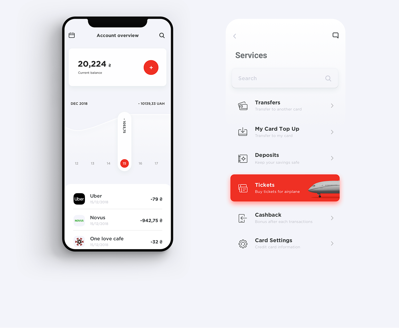 app ios banking Bank financial mobile Interface application UI ux