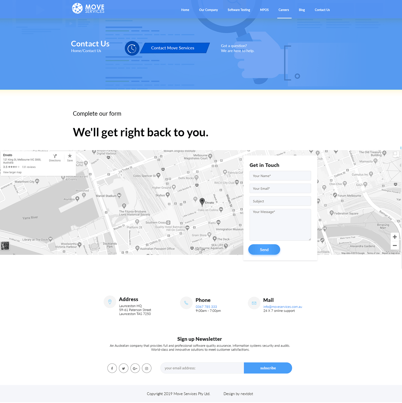 ux UI Website