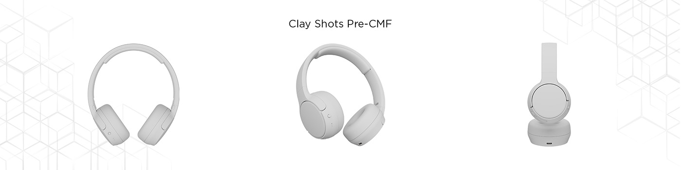 CGI cmf colour material finish headphones industrial design  portfolio product design  visualisation visualization
