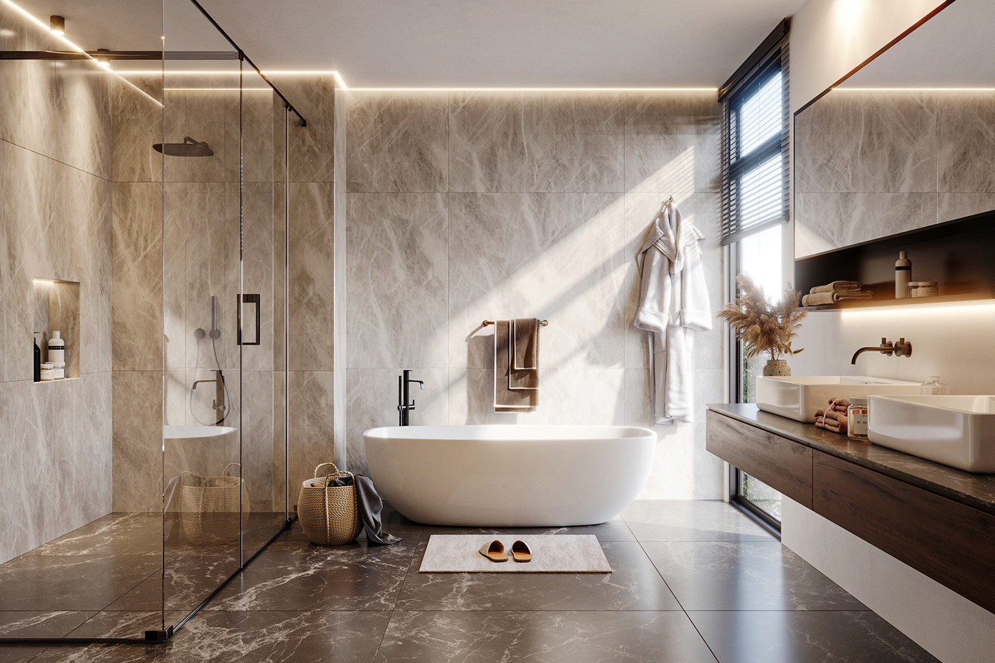 3D 3ds max architecture bathroom bathroom design CGI corona interior design  Render visualization