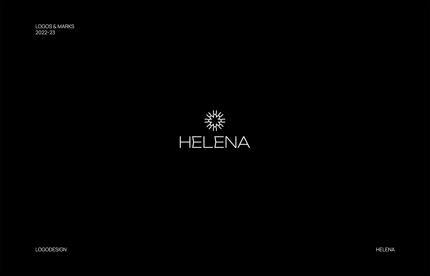 Helena - logo for cosmetic brand
