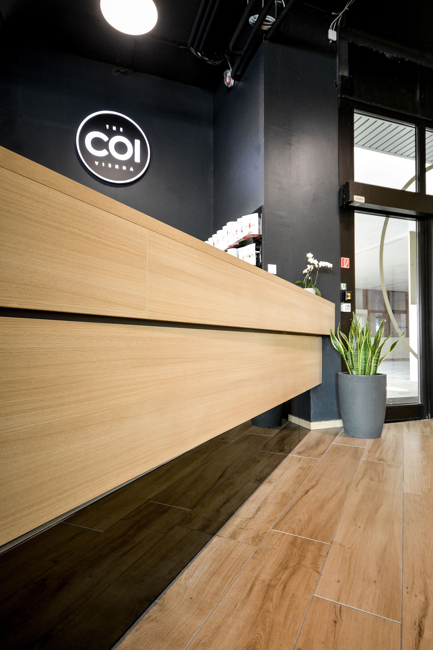 Interior Crossfit gym design whocares box furniture architecture wood COI
