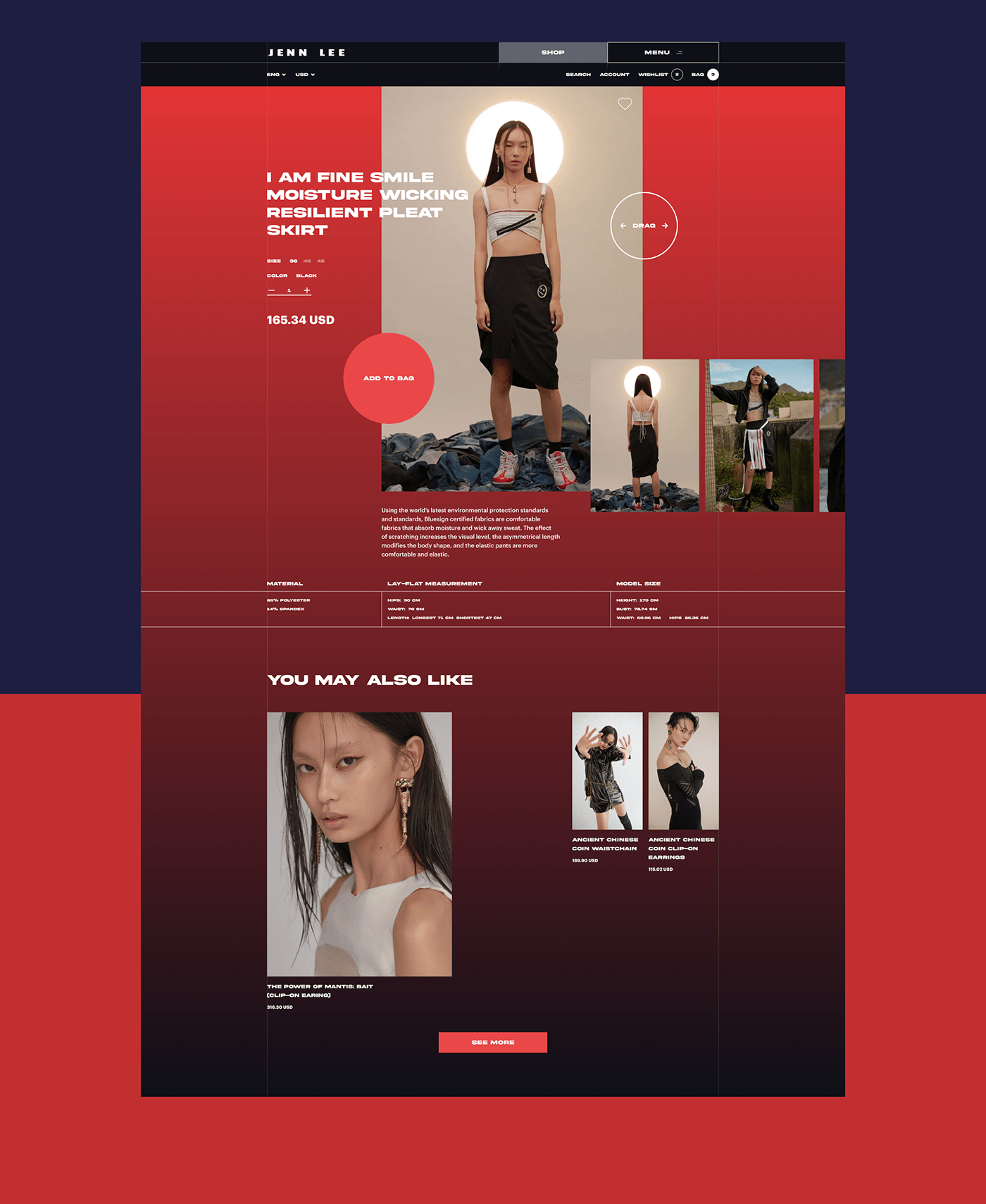 e-Commerce website Ecommerce Fashion  fashion website Figma Online shop online store UI/UX Web Design  Website