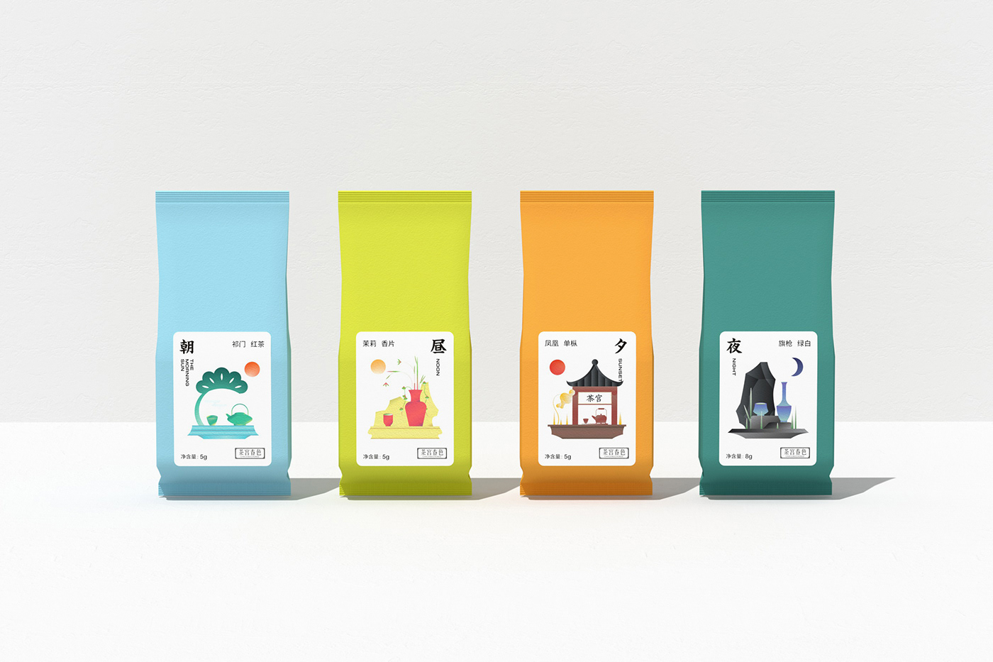Packaging بحر   灯具 메타그린 branding  Brand Design tea