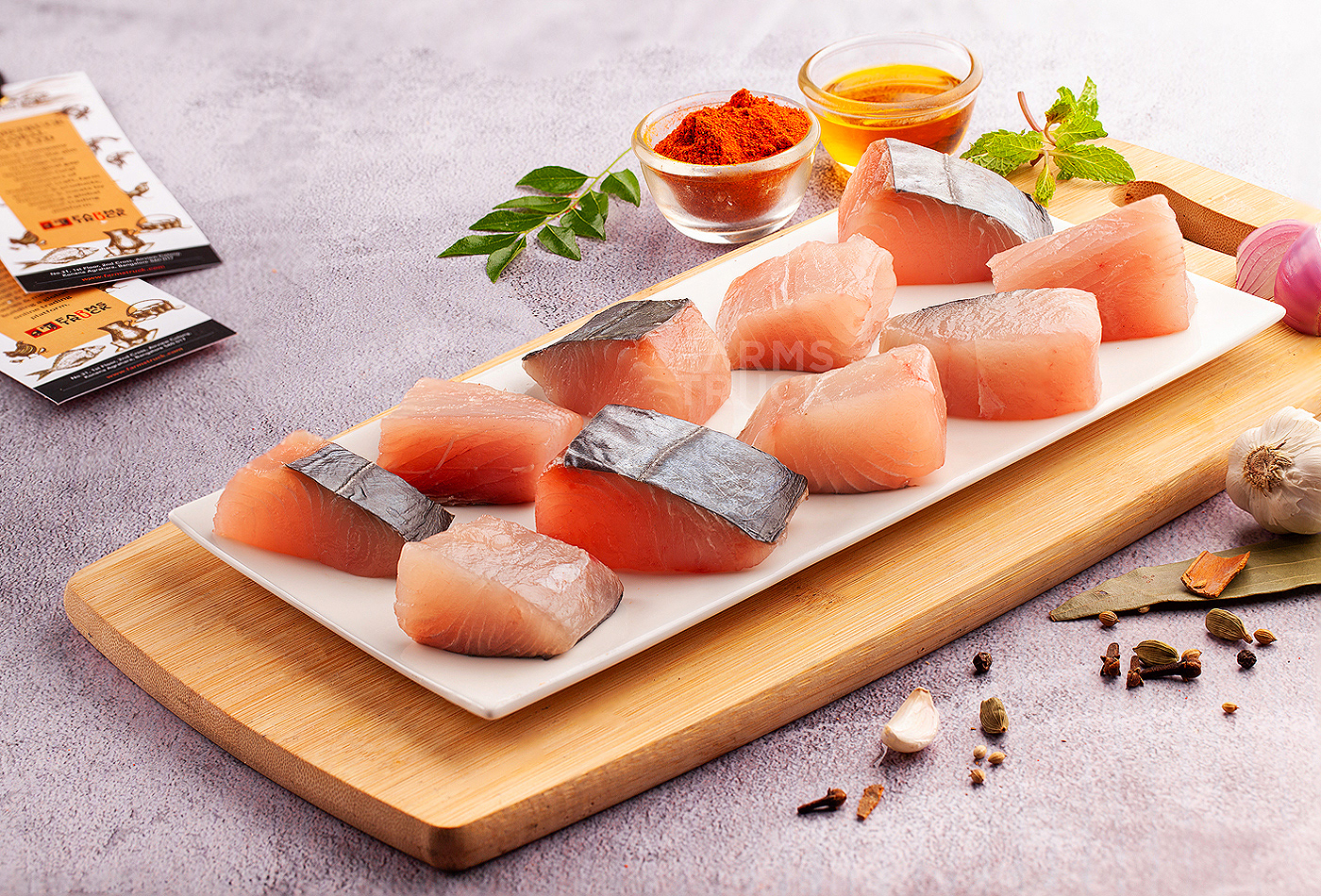 Digital Menu food photography food styling Photography  Product Photography raw fish Raw Meat sea fish sea food styling 