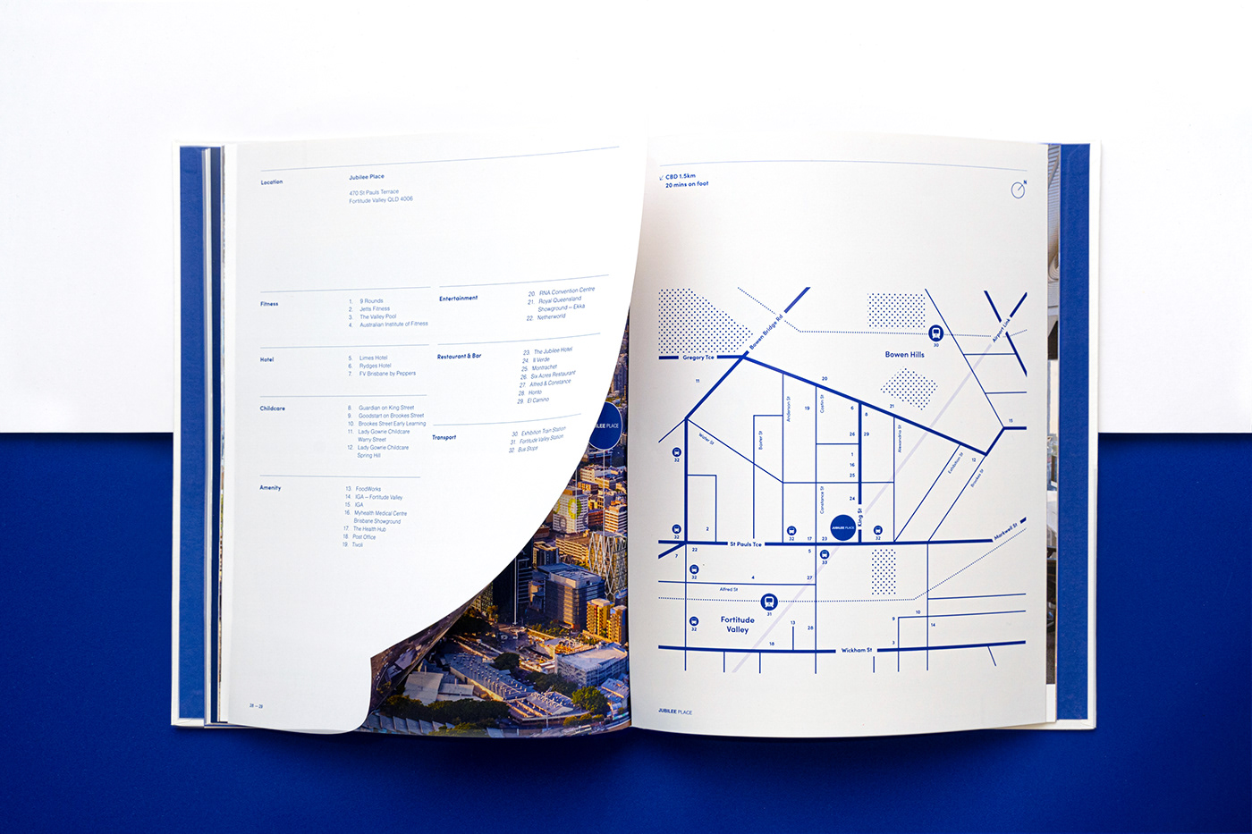 brand identity branding  brochure commercial property editorial graphic design  print