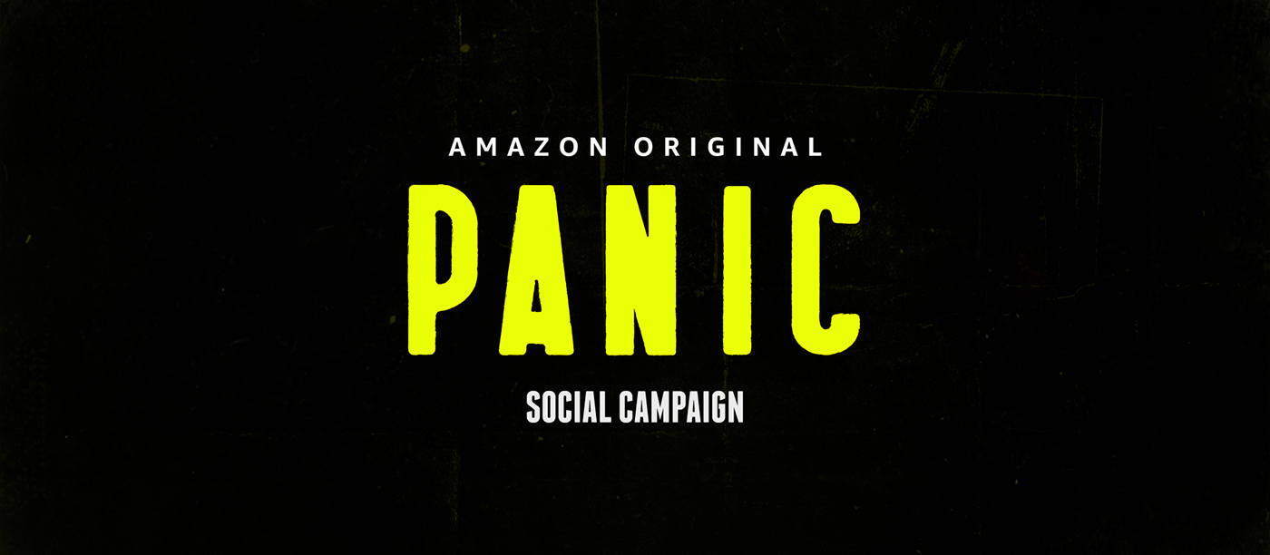 motion graphics  social campaign design panic amazon prime tv promotion Advertising  animation  Editing  tv