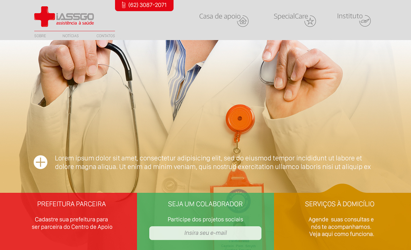 Web Webdesign Health saúde medico medical ux Web Design  icon design 