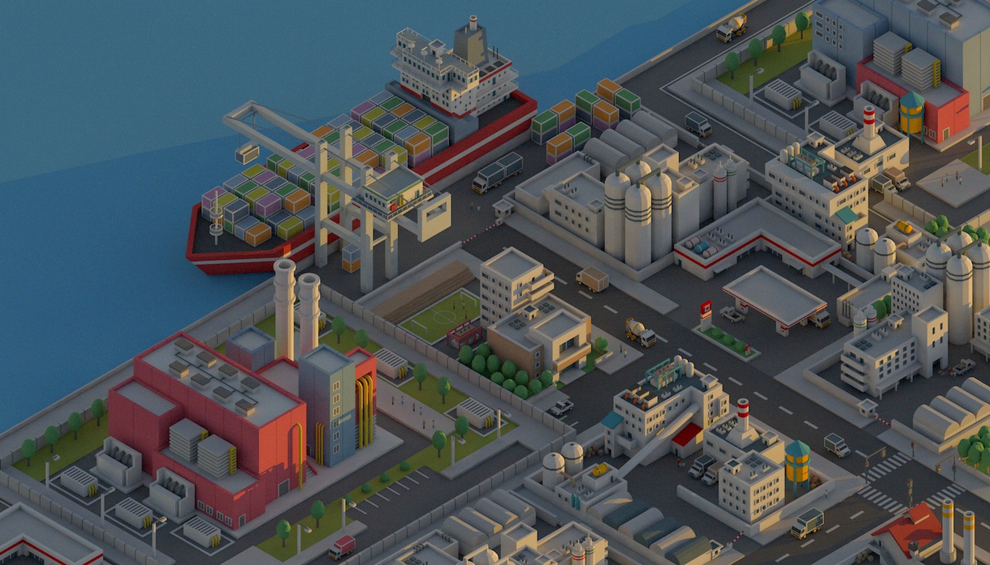 Industrial town. City Factory игра. Isometric City. Factory isometric. Isometric Factory 3d.