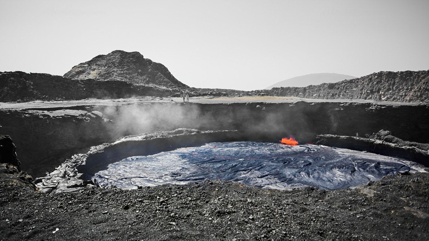 coloredsplendor Erta Ale ethiopia grandpa_nekoandcoro lava lake masakazu South pit summit volcano