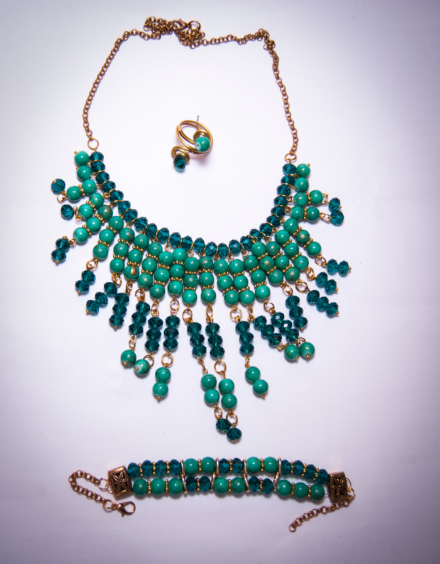 turquoise Necklace Areej jewelry product productphotography