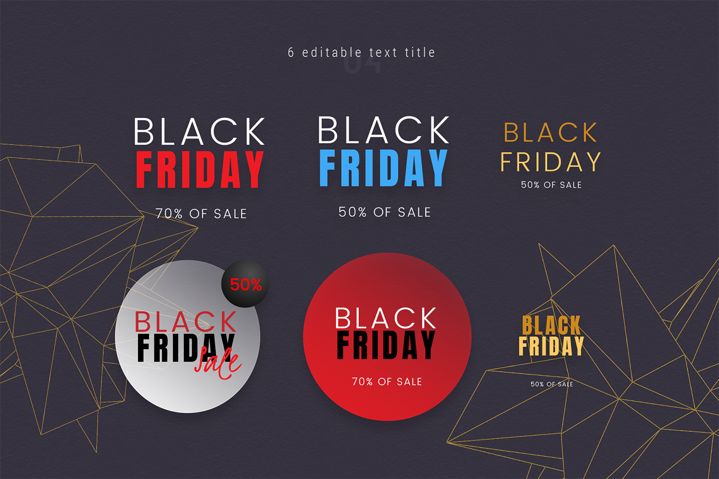 golden Advertising  black Friday sale flayer poster vector free download