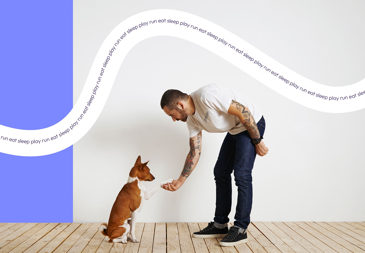 animal brand brandidentity design dog flat ILLUSTRATION  logo minimalistic Pet
