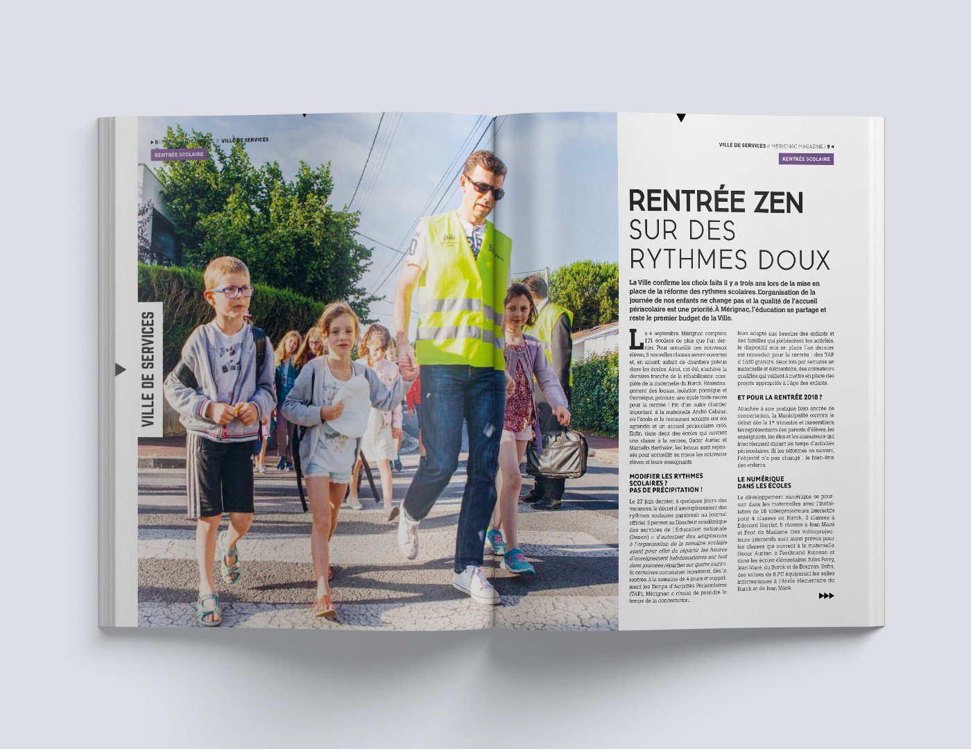 magazine collectivité gironde Mairie Magazine municipal Édution numérique informations articles editorial