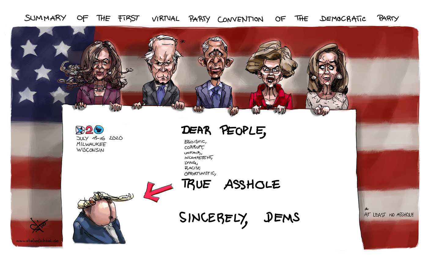 caricature   DEMOCRATIC donaldtrump Election politic republican shutdown vote