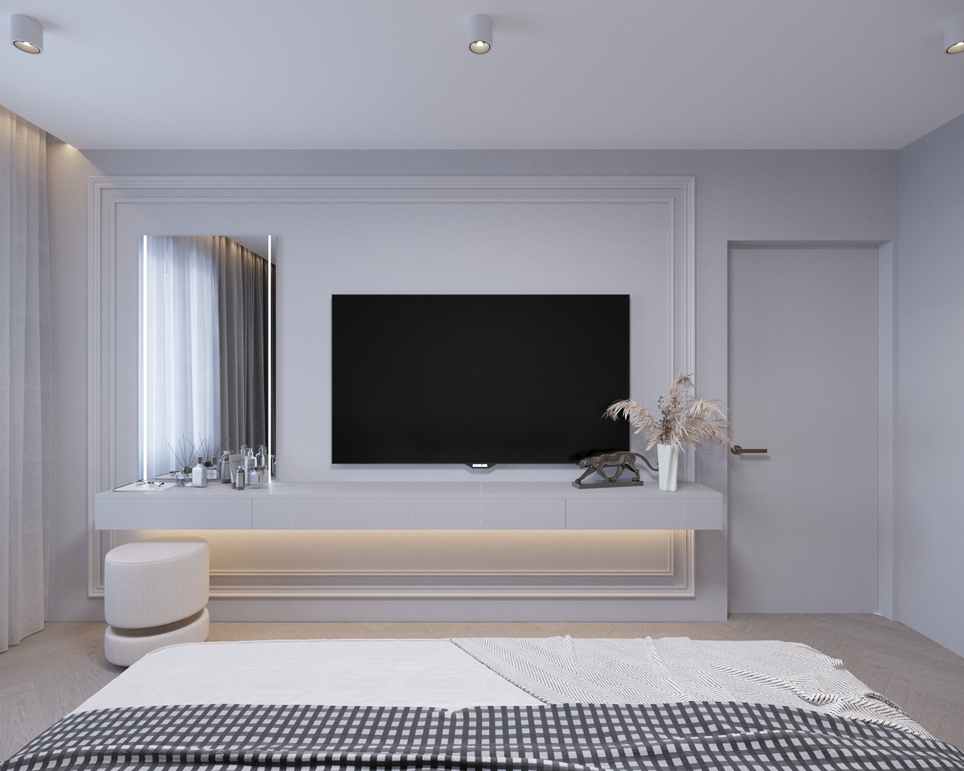 3ds max Render visualization 3D interior design  corona