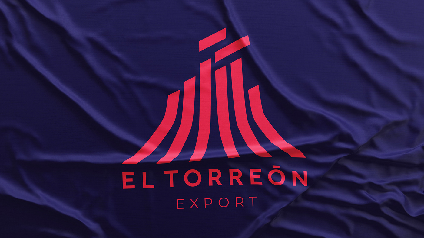 Agro branding chile design export ID torreon volcán volcano minimal