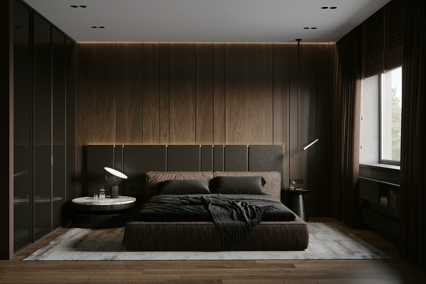 3ds max architecture archviz bedroom CGI design interior design  Render visualization