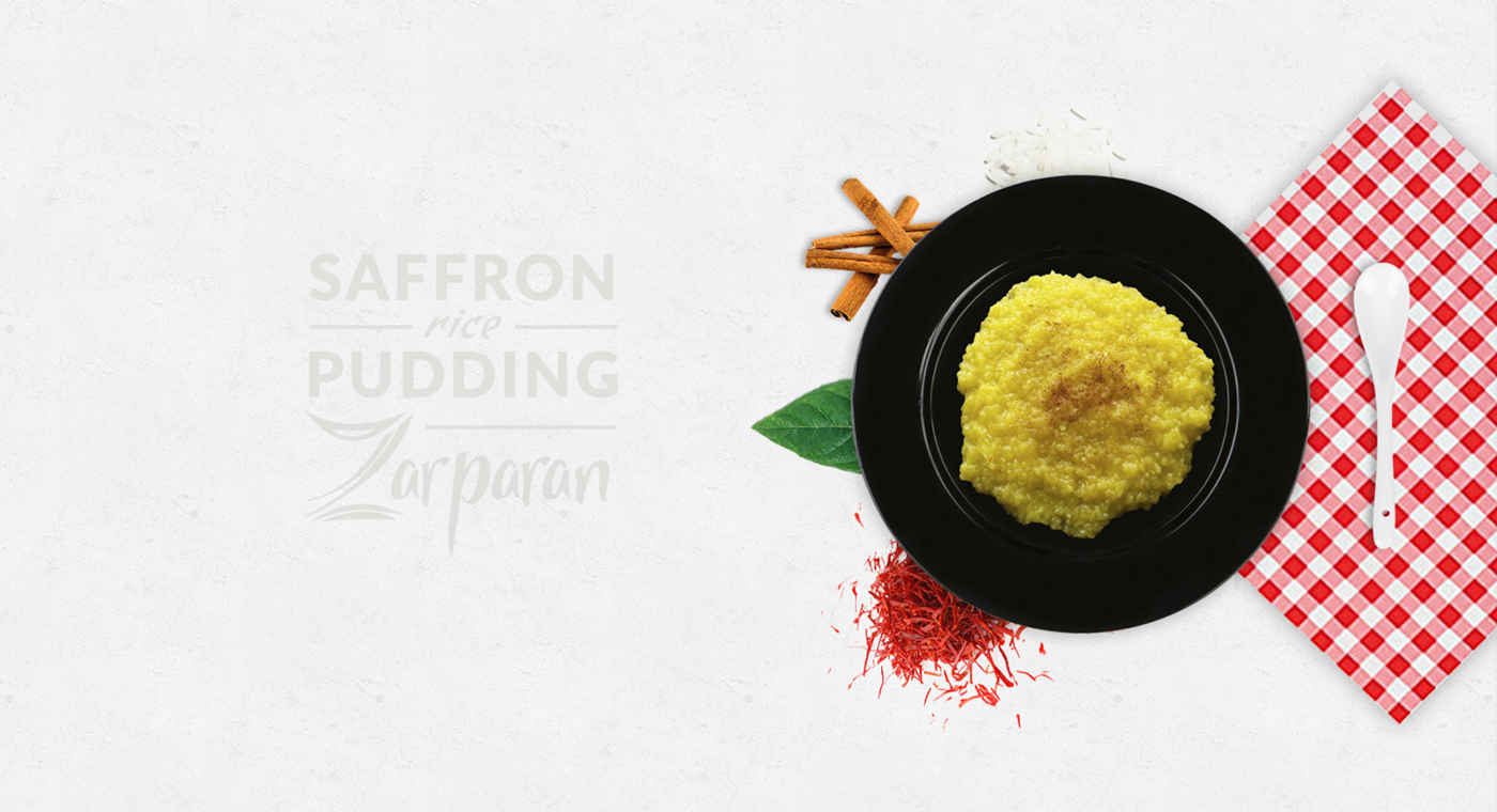 logo saffron Label food photography Pudding Rice Pudding ILLUSTRATION  slider
