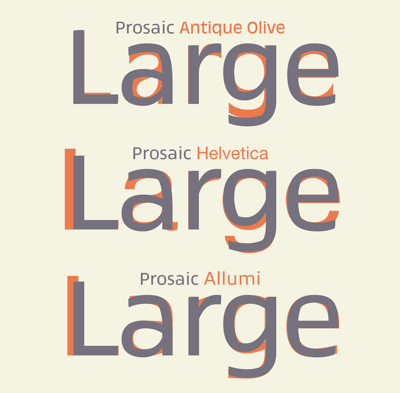 prosaic Opentype vernacular font Typeface legibility sans
