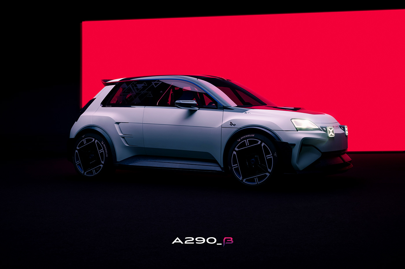 alpine Cars concept brand identity Social media post visual identity cardesign conceptcar