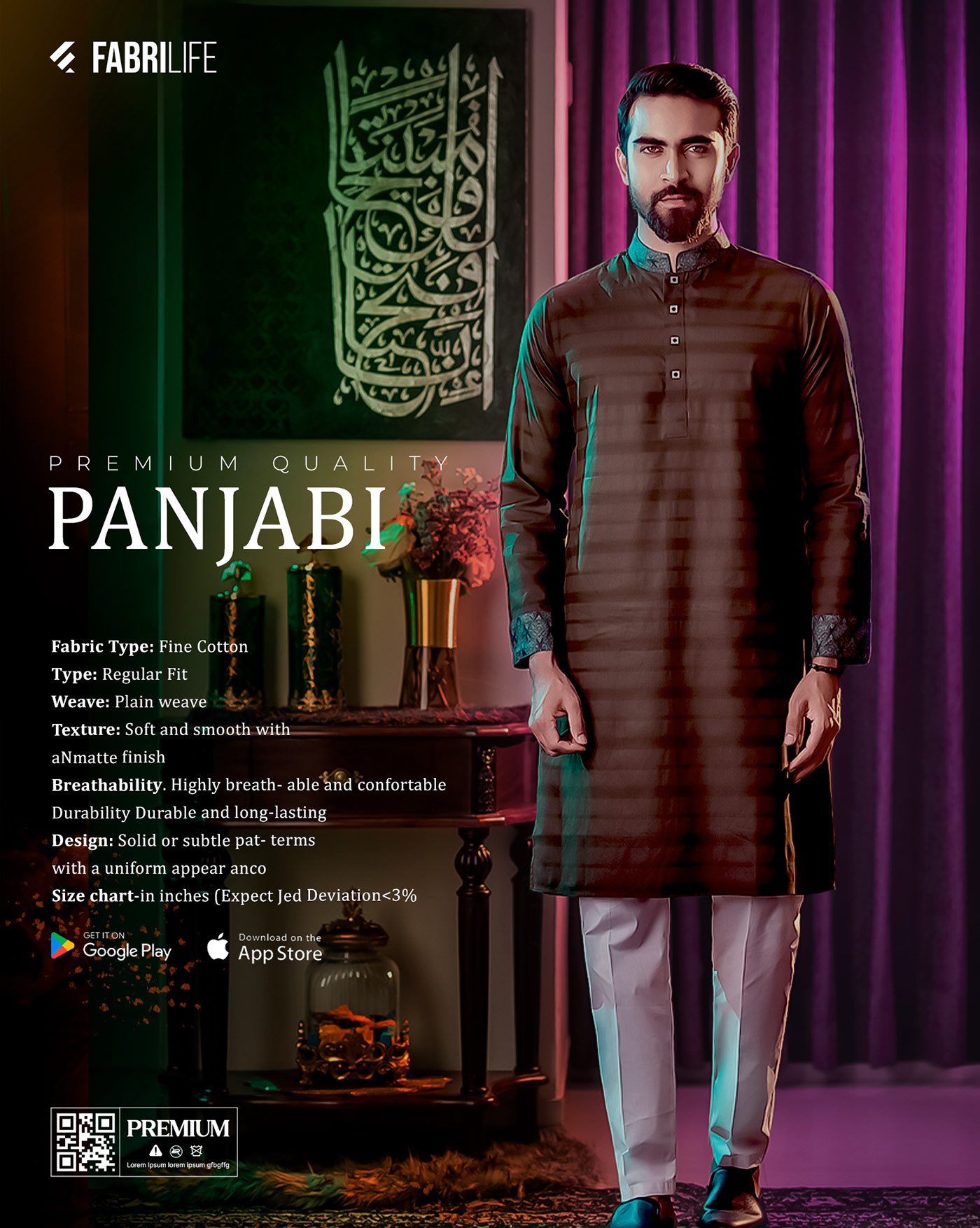 Eid Clothing fashion design apparel panjabi Social Media Design clothing brand Brand Promotion Advertising  clothing design