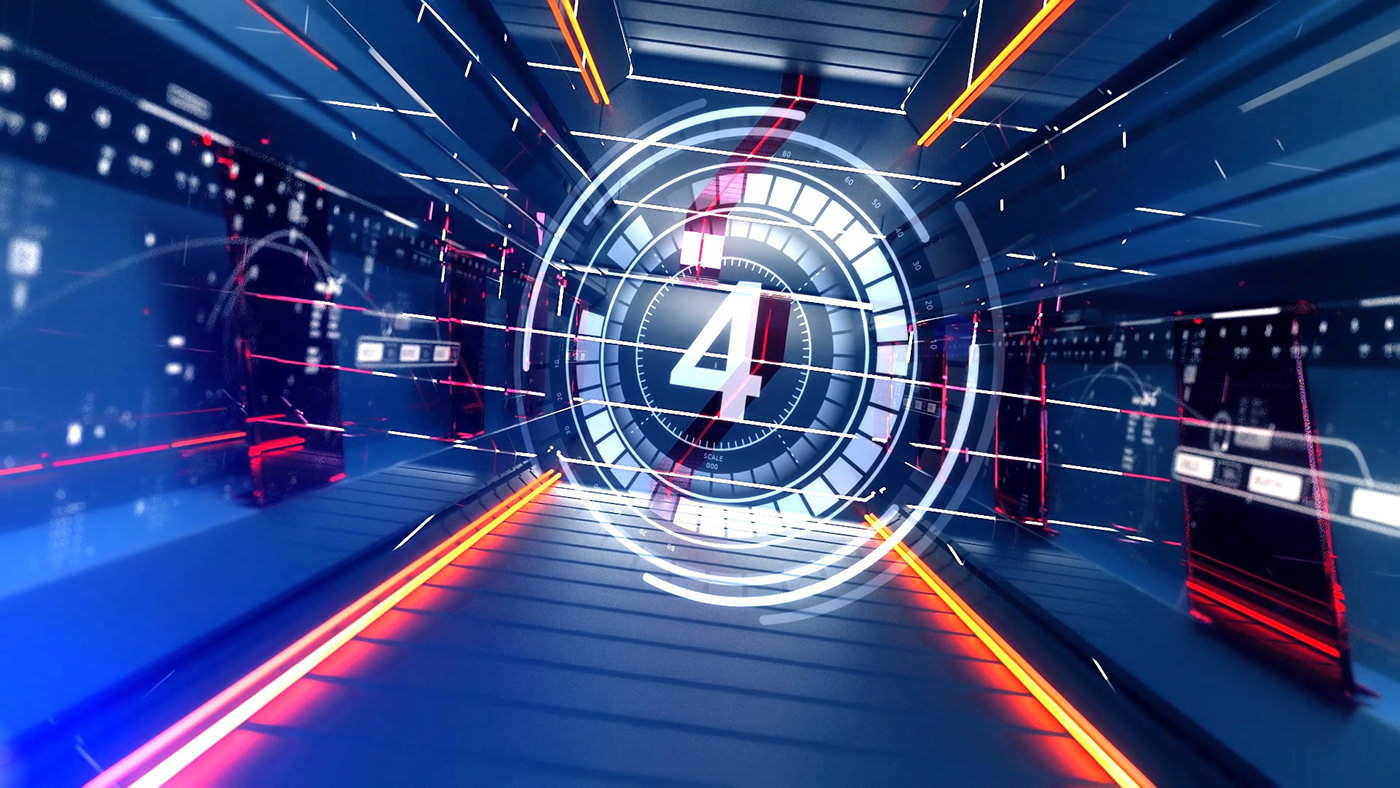branding  broadcast countdown Ident intro news opener teaser TV ID youtube