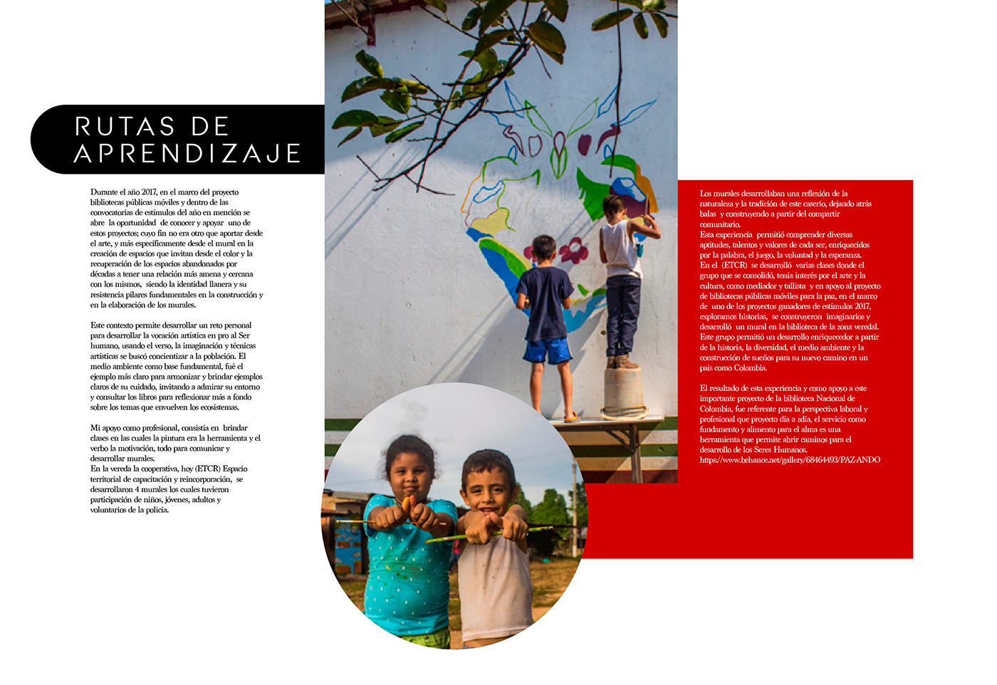 arte colombia comunidad comunitario diseño educación Mural talleres