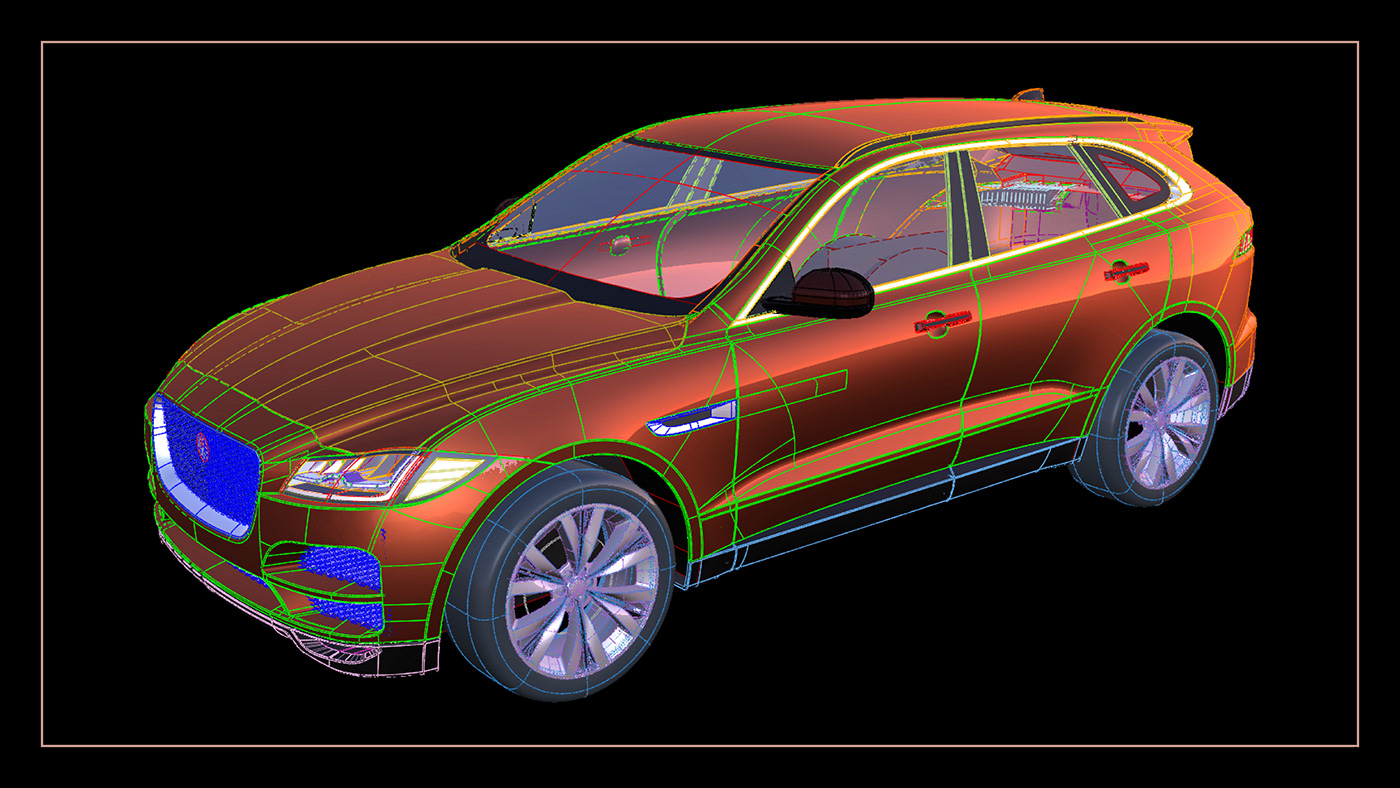 design Modellin 3D Render visualization VRED Alias Alias Modeling Transportation Design Automotive design