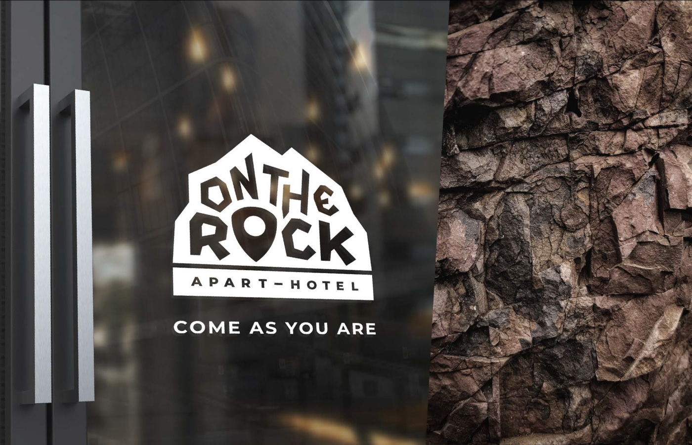 Corporate Identity hotel logo nirvana rock логотип отель фирменный стиль lettering леттеринг
