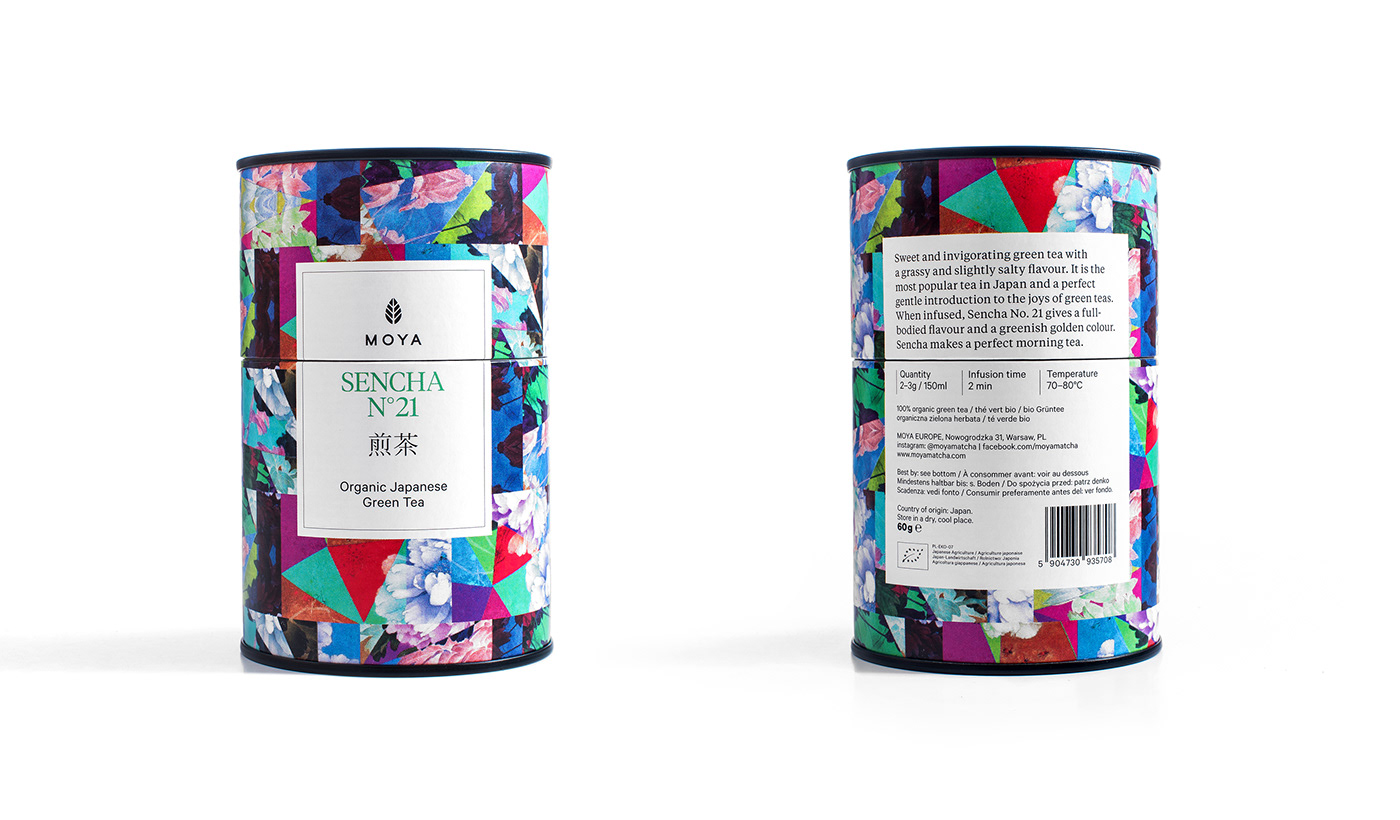 Packaging tea opakowania Logo redesign