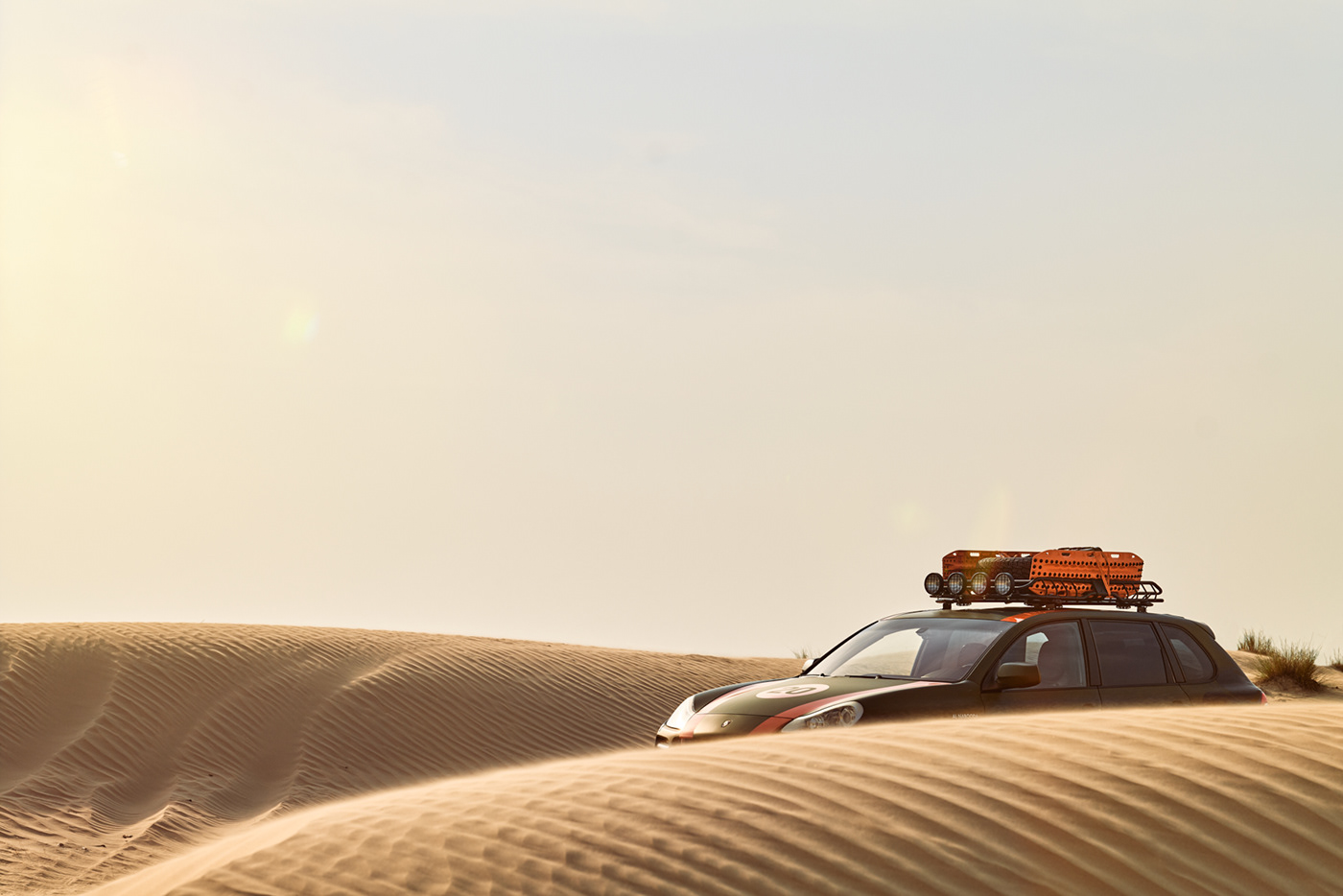 car photography Cayenne desert dubai Leica offraod Porsche sunset