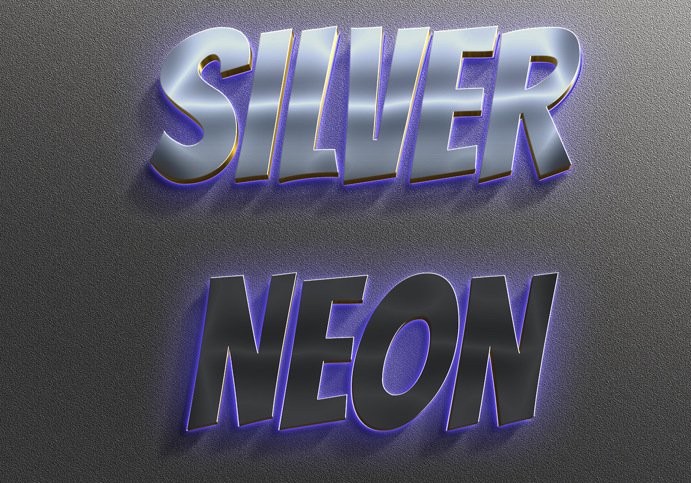 silver text effect chrome text effect neon text effect free text effect psd Text Effect PSD 3d text effect 3d free text effect glowing metal text Glowing Text Effect Silver Logo Mockup