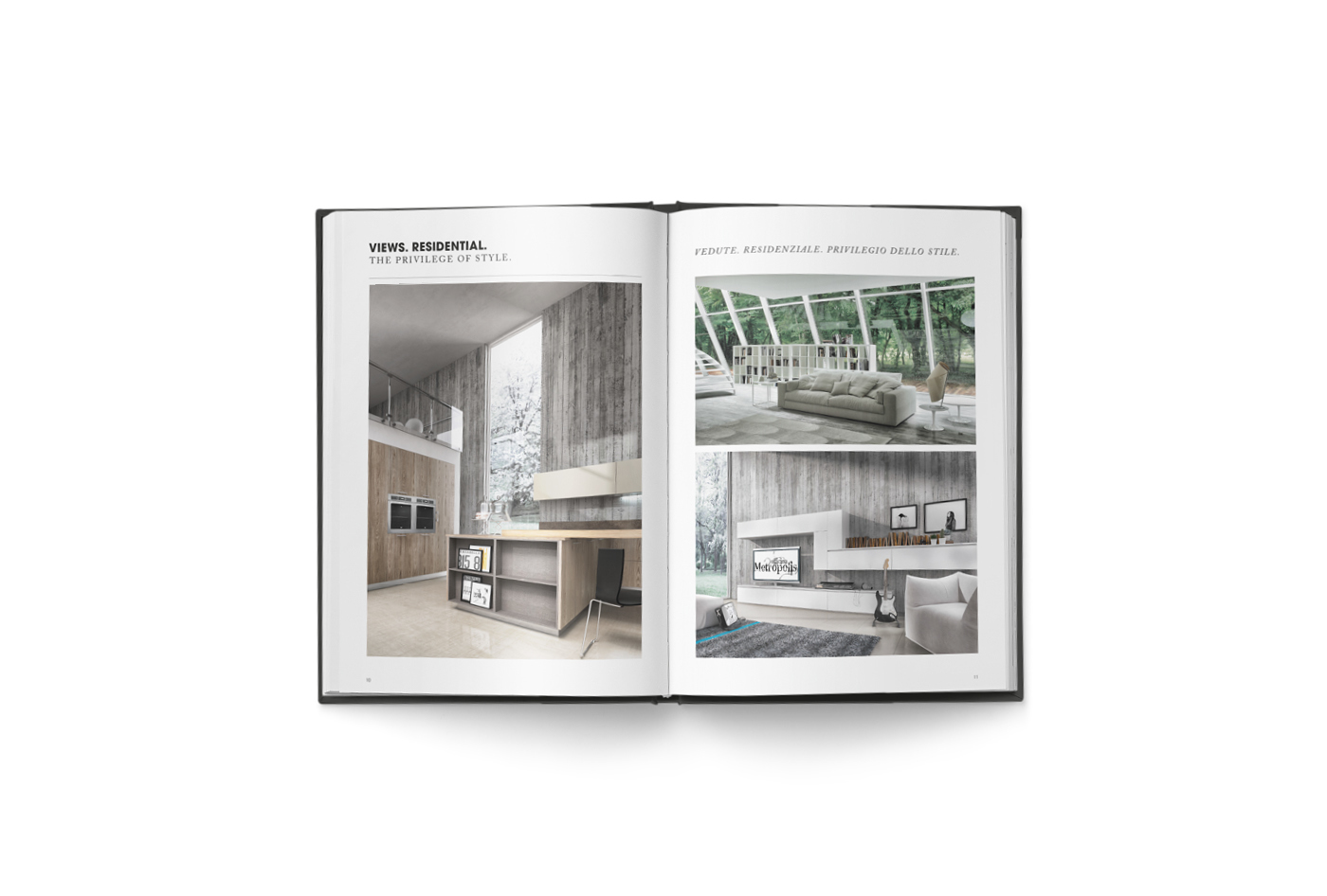 furniture catalogue interior design  Catalogue brochure alberta sofas alea office armony kitchens kaste midy Technogym