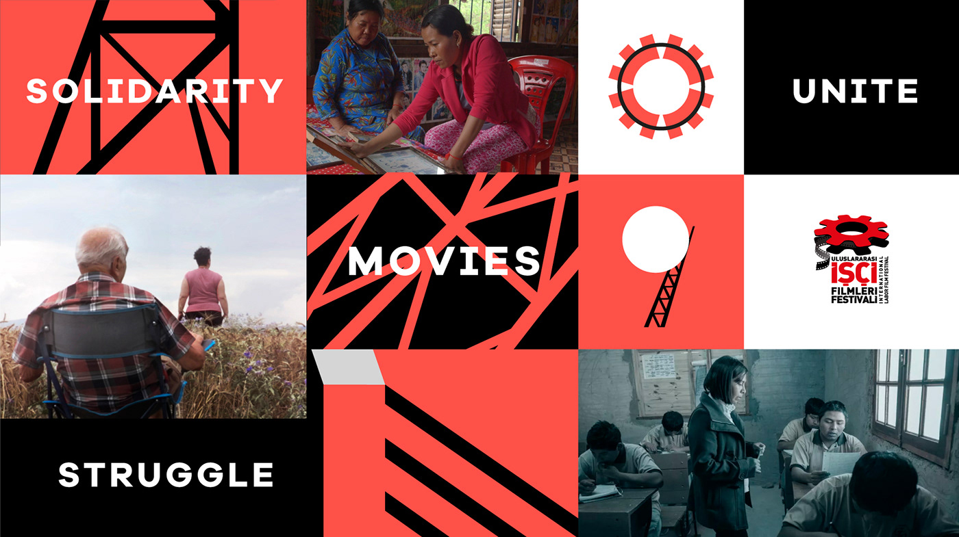 branding  festival Film   movie Poster Design typography  