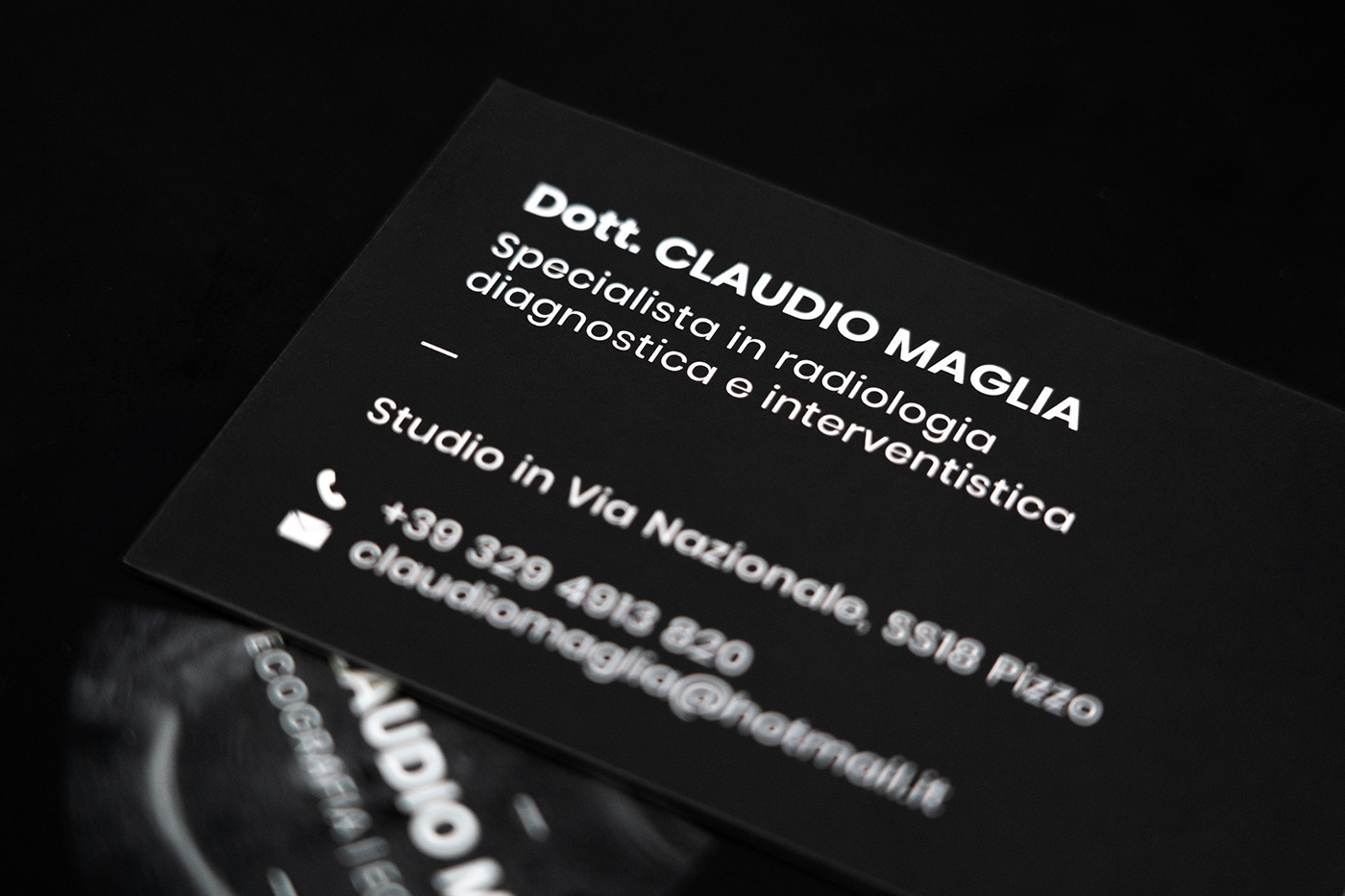 Business Cards visual identity radiology medical