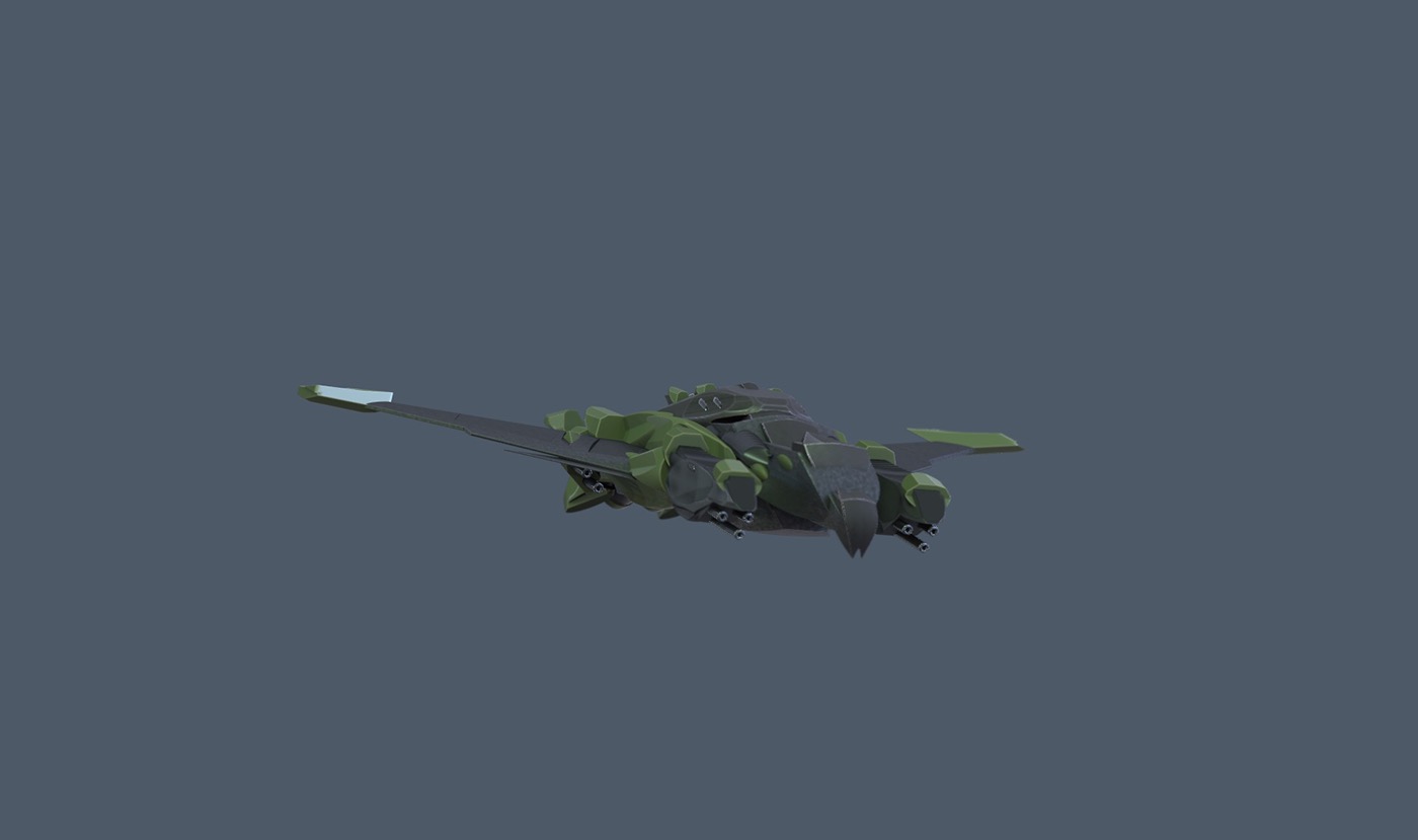 Character design plane aviation warplane render series modeling Zbrush 3dcoat
