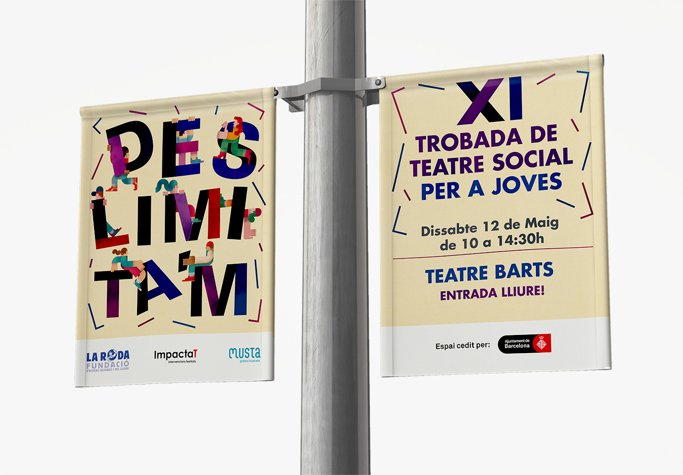 graphic image ILLUSTRATION  interaction letters poster programme social Theatre