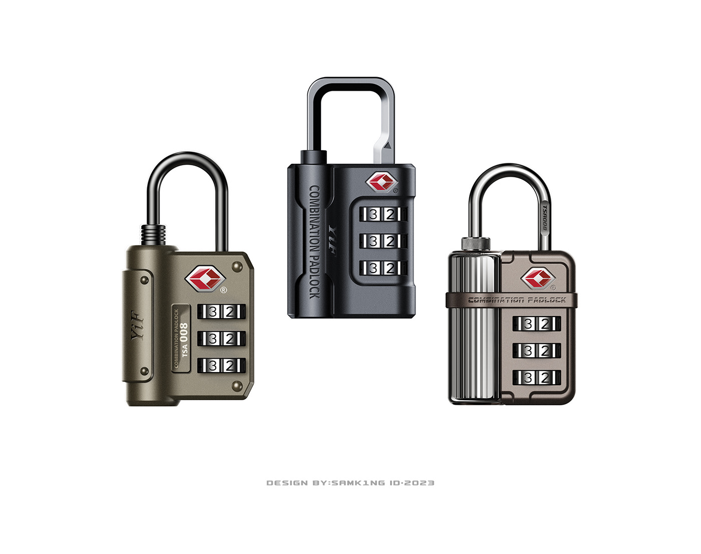 lock locksmith Lockout 2D design safety Password Fashion  rekey Travel Lock