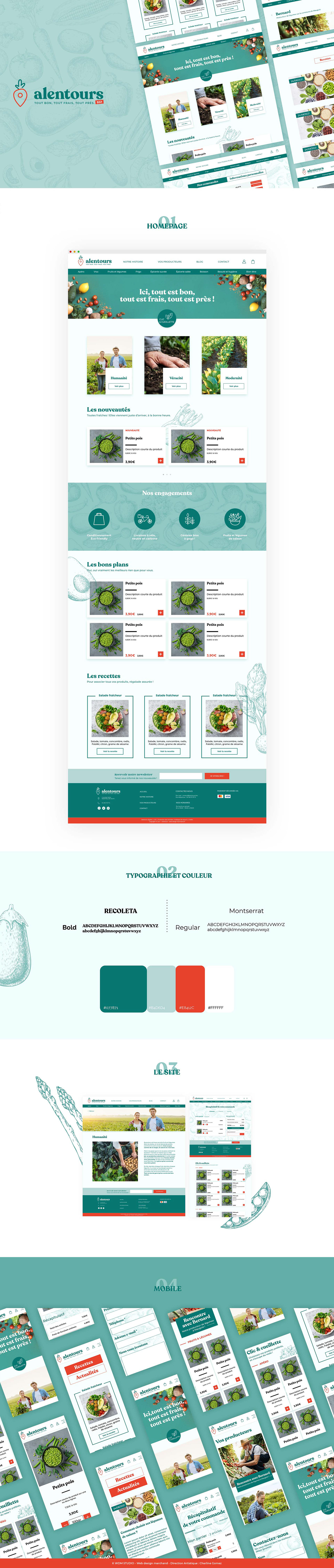 Ecommerce site UI/UX UX design Web Webdesign Website