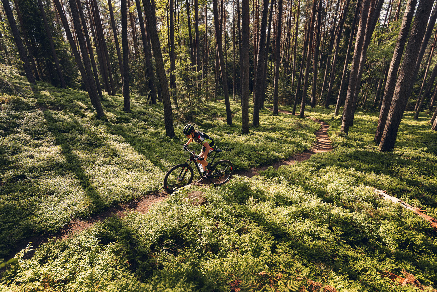 sports mountainbike woods Nature Bike Cycling trails cube