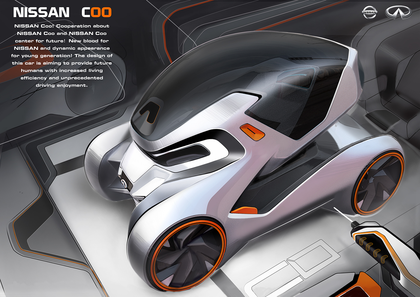 cardesign CG conceptcar DesignWorks future futuredesign gt Nissan Urban