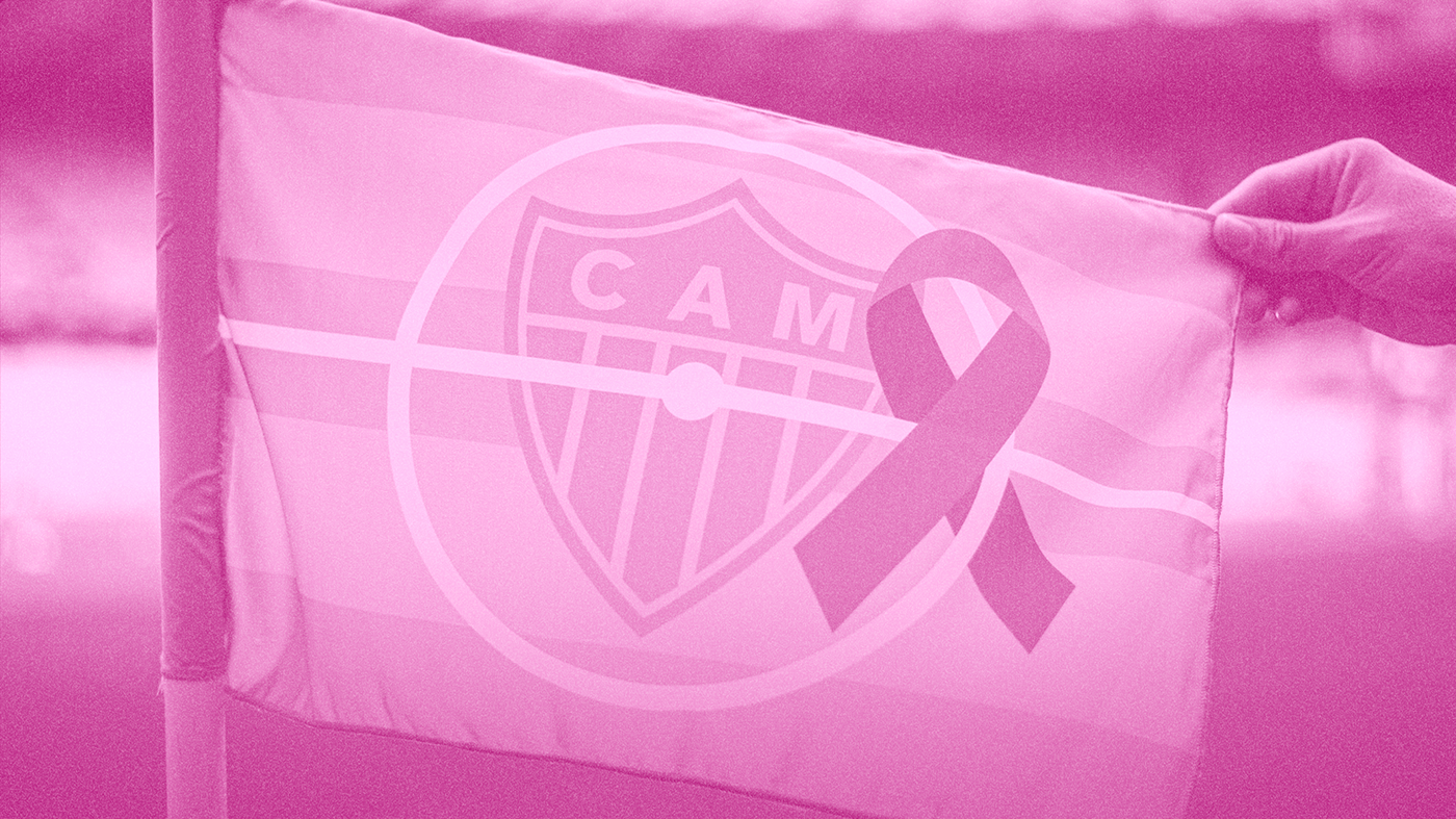 Atlético Mineiro breast cancer futebol outubro rosa pink october soccer socios.com