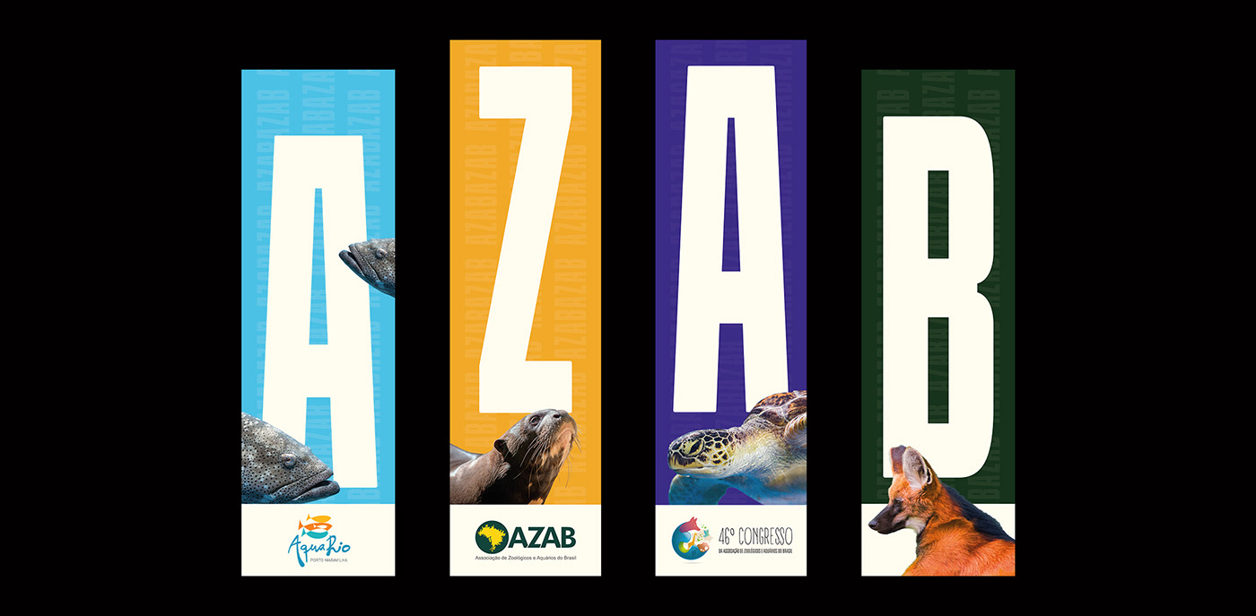Events Evento identidade visual identity zoo aquarium animal signage design Sinalização