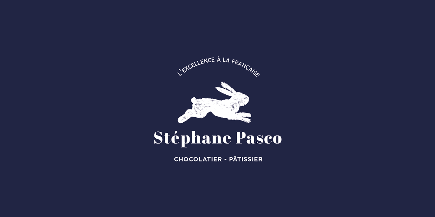 brand identity Graphic Designer Logotype visual identity Patisserie Packaging product design  lapin bunny haut de gamme