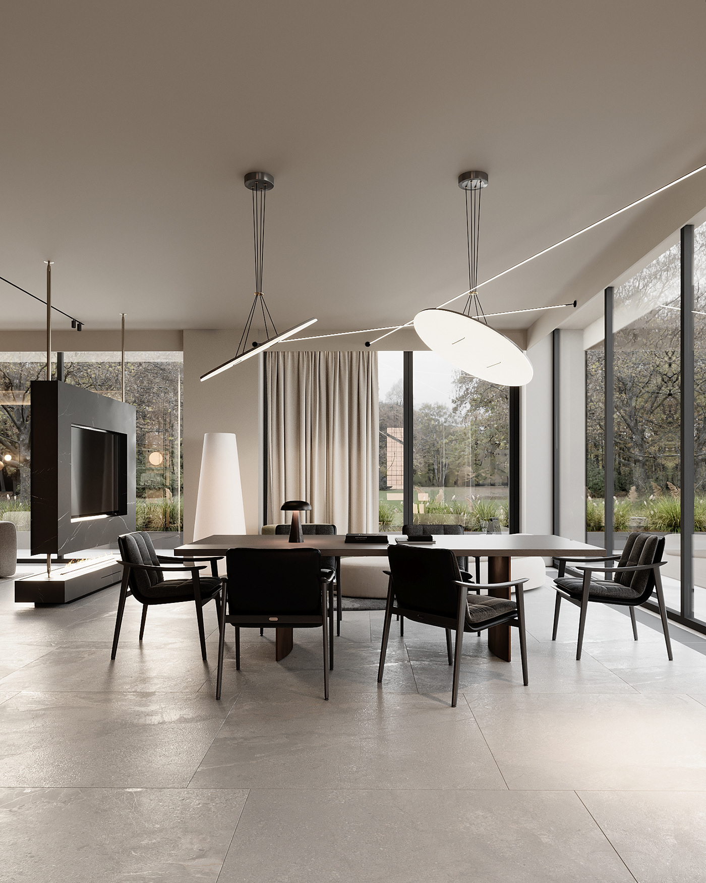 Minimalism minimalist interior design  architecture Render visualization modern exterior 3ds max corona